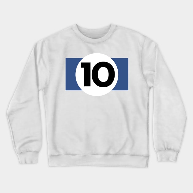 Billiard, Ten Ball Crewneck Sweatshirt by Heyday Threads